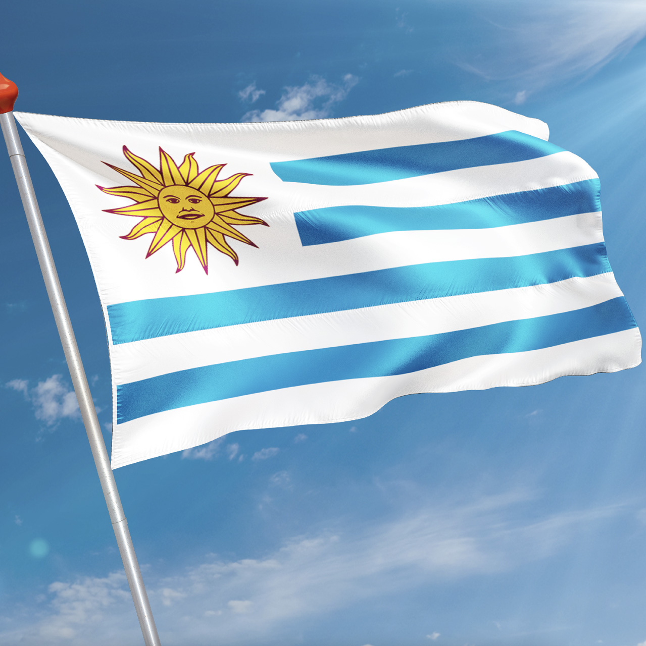 Zuid-Amerikaanse Parel: Een blik op de Surinaamse en Uruguayaanse Vlaggen